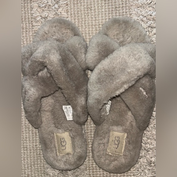 UGG Shoes - UGG Ayana Slipper Grey Women’s Size 8